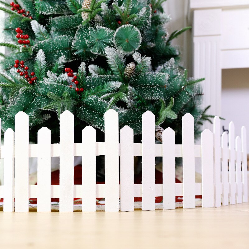 Kerst Decoratieve Houten Piket Hek Voor Miniatuur Huis Tuin/Kerstboom/Wedding Party