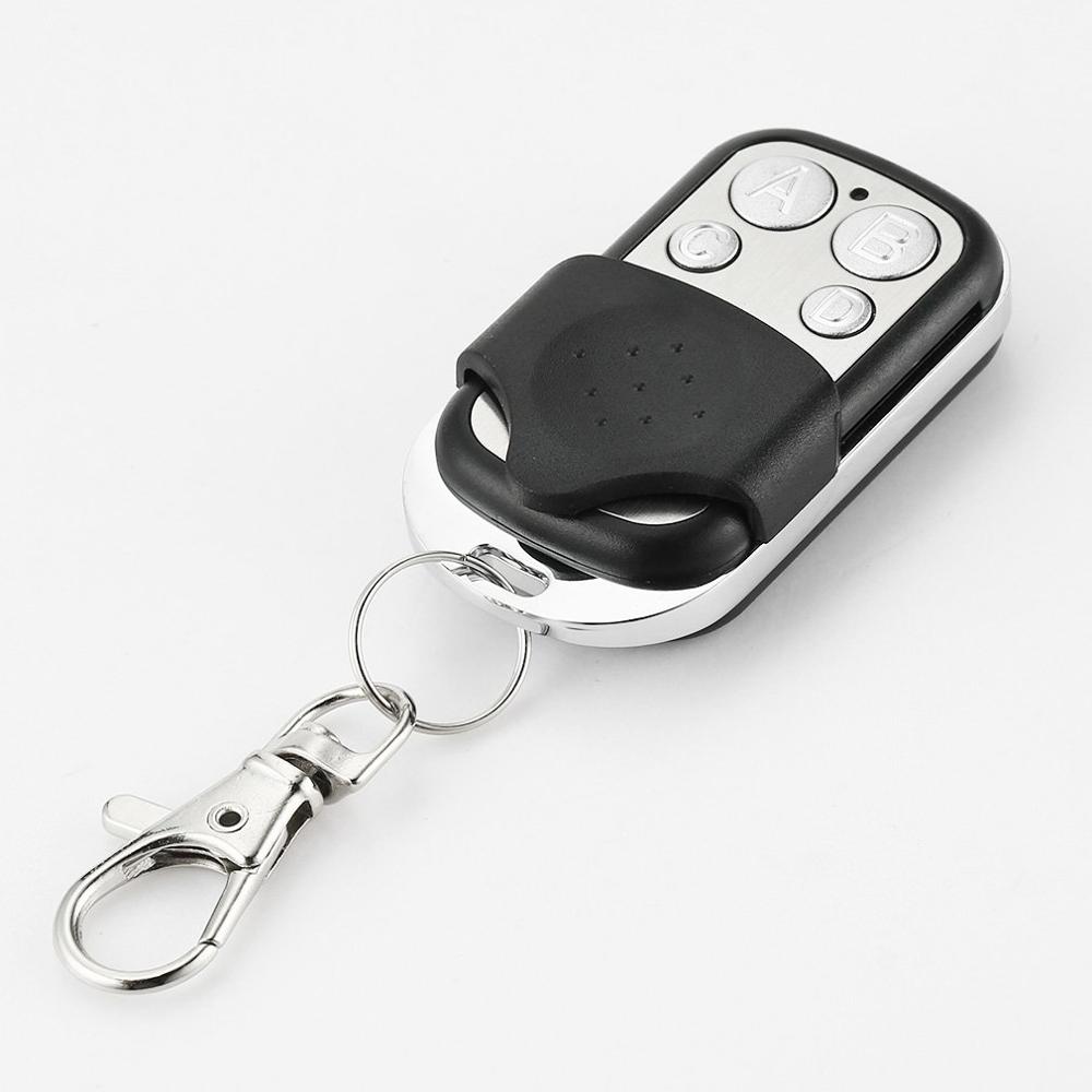 Garageport fjernbetjening 433 mhz 4 kanals portkontrol til garage kommando åbner alarm fjernbetjening