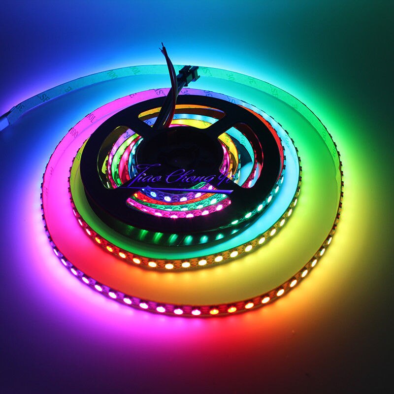 1M SK6812 MINI 3535 144led/m DC5V addressable RGB LED pixel strip 8mm Width PC
