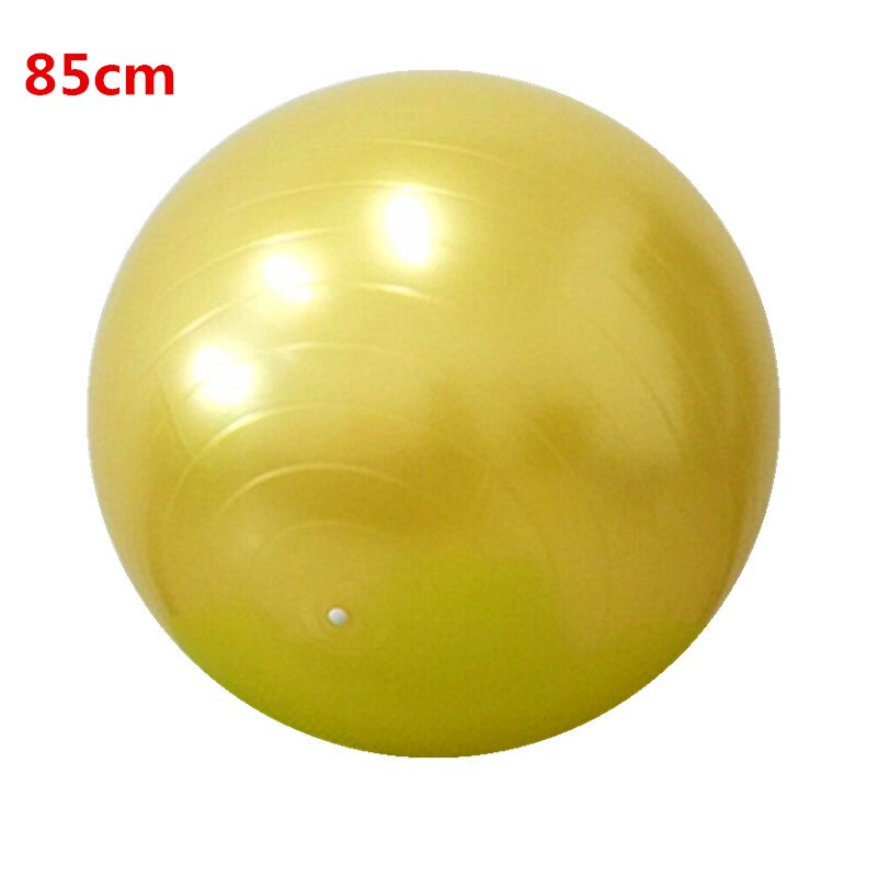 85 Cm Afslanken Yoga Bal Fitball Oefening Gymnastiek Fitness Pilates Bal Balans Gym Fitness Yoga Bal Indoor Training Yoga Bal: YELLOW
