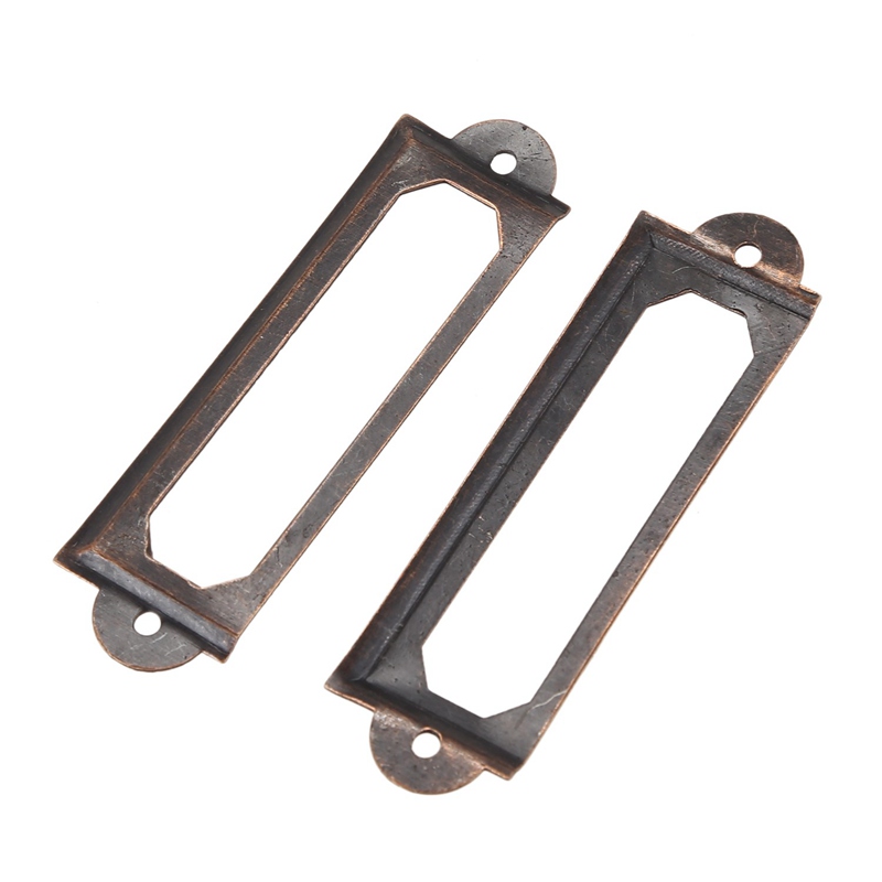 Drawer Chest Cupboard Filing Cabinet Label Card Frame Holder 30 Pcs