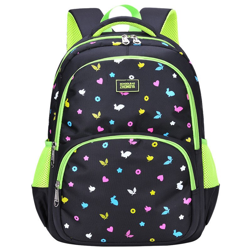 Girl Printing Primary Bookbag School Backpacks For Girls Boys Kids School Bags Children