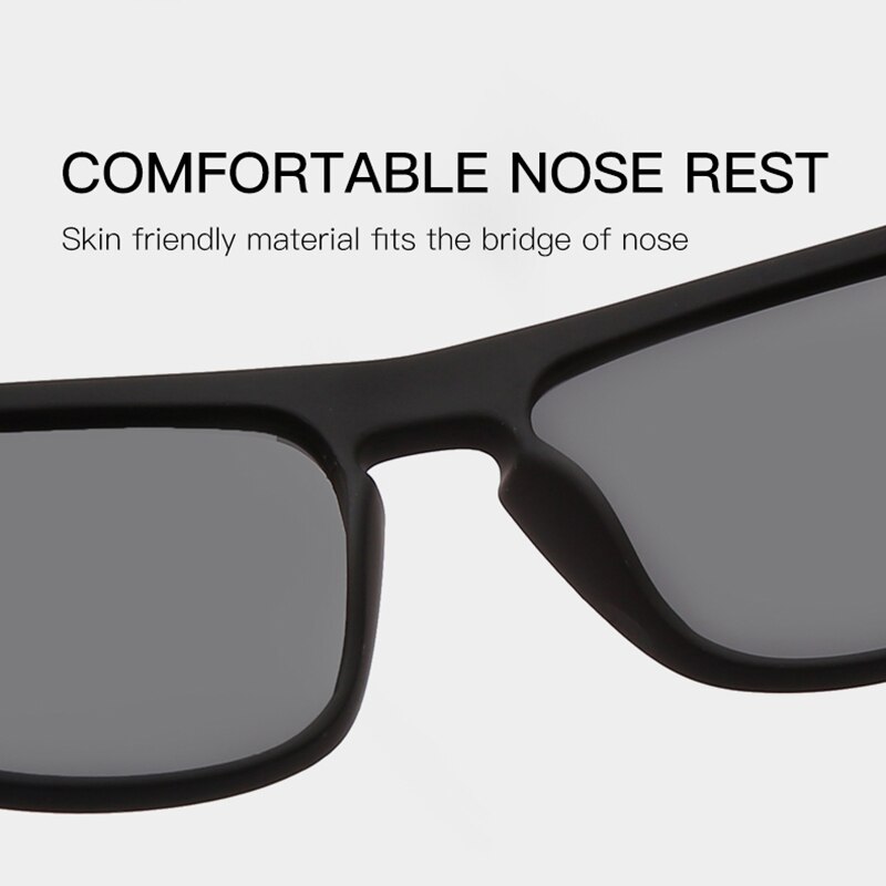 Brand Fishing Polarized Glasses Mens Women Night Vision Driving Goggle Camping Hiking Eyewear Sports Sunglasses With Rope