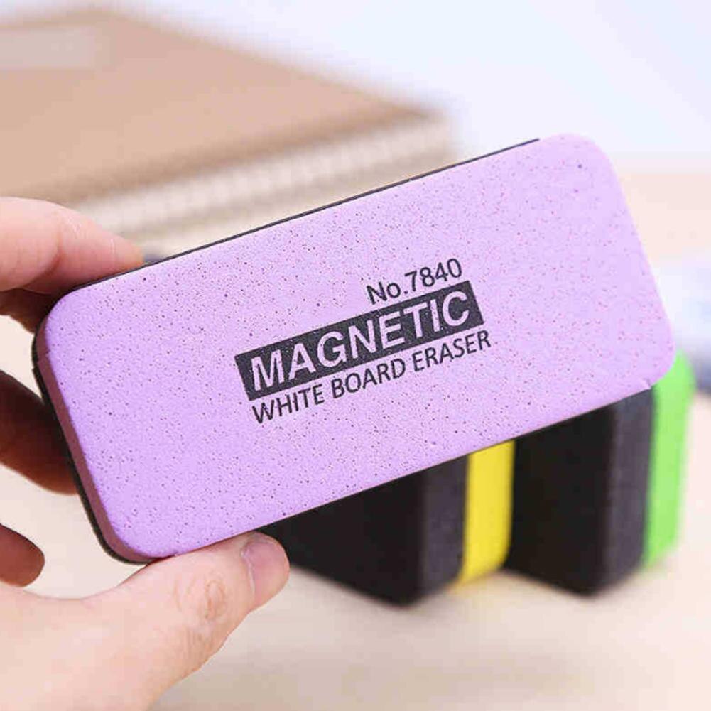 1Pcs Willekeurige Kleur Schoolbord Gum Magnetische Wit Groen Kantoor Marker School Creatieve Gum Tool Whiteboard Cleaner C1V2