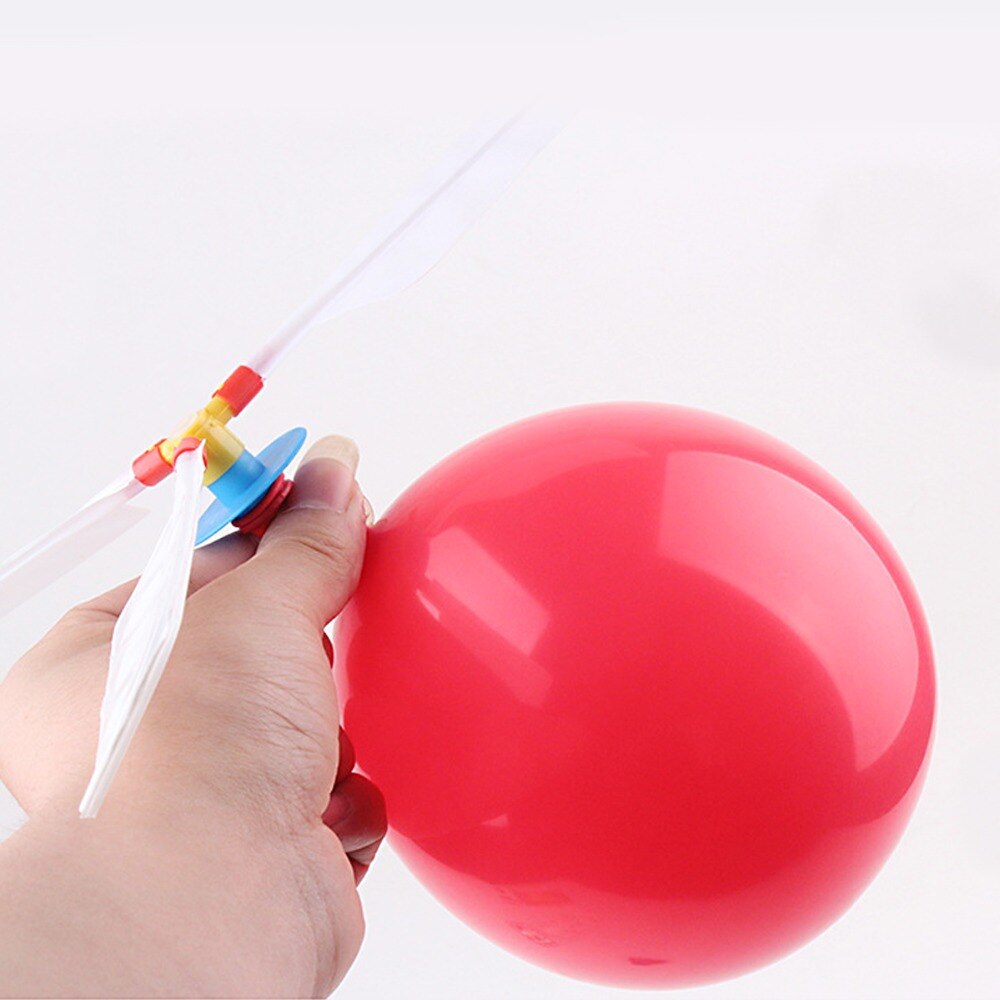 Balloon Airplane Helicop Scientist Kindergarten Science and Technology Smallscale Production of Popular Science DIY Outdoor Toys