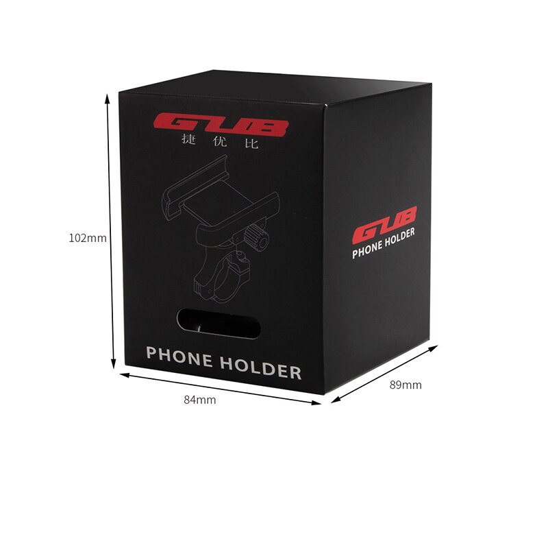 Gub P40 Aluminium Fiets Mobiele Telefoon Houder Fiets Motorfiets Elektrische Voertuig Stuur Bracke Outdoor Fietsen Accessoires