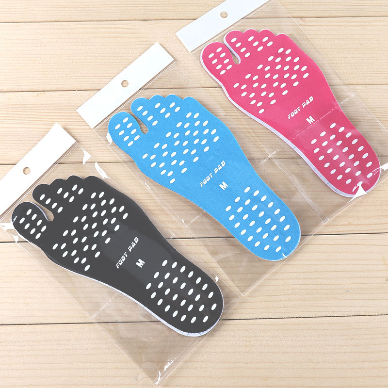 Nicht-Unterhose Meer Strand Schuhe ausgestattet mit Anti-Schleudern schuhe Strand socken Pad Füße Aufkleber Einlegesohlen flexibel Strand füße