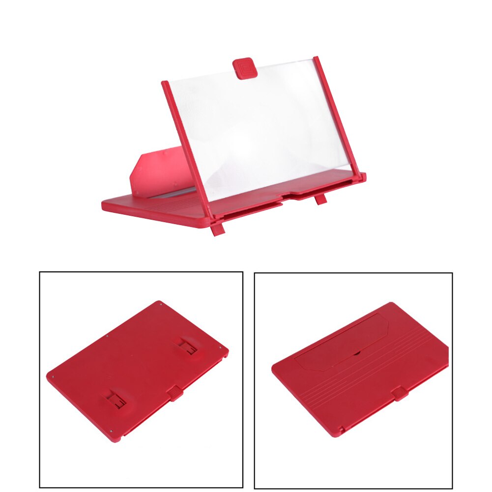 10 inch 3D HD Video Amplifier Phone Screen Magnifier Eye Protection Folding Desk Holder Mobile Phone Accessories