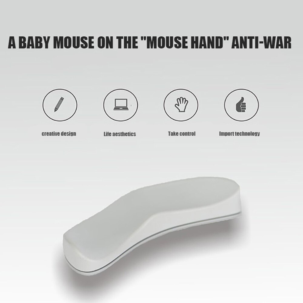 Ergonomische Silizium Handgelenk Rest Unterstützung Matte Maus Pad Für Lange-Zeit Büro Arbeit Handgelenk Protecter Gel nicht-Unterhose rationalisieren Computer