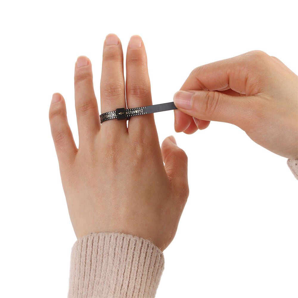 Ring Sizer HK EU UK US Official Finger Measure Gauge Wedding Ring Jewelry Measurer