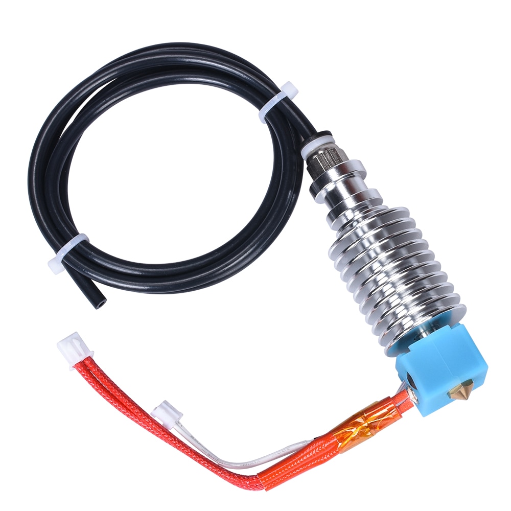 I3 Mega Hotend Upgrade 12V 24V Bowden Extruder V5 J-head Hotend 3D Printer Parts For Anycubic I3 Mega Mega-S Parts vs V6 Hotend