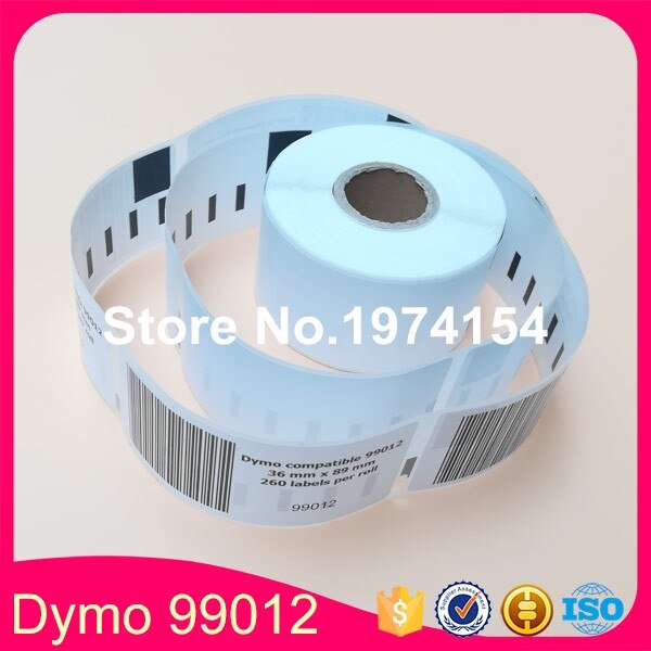 2 Roll X Compatible Dymo Labels 99012
