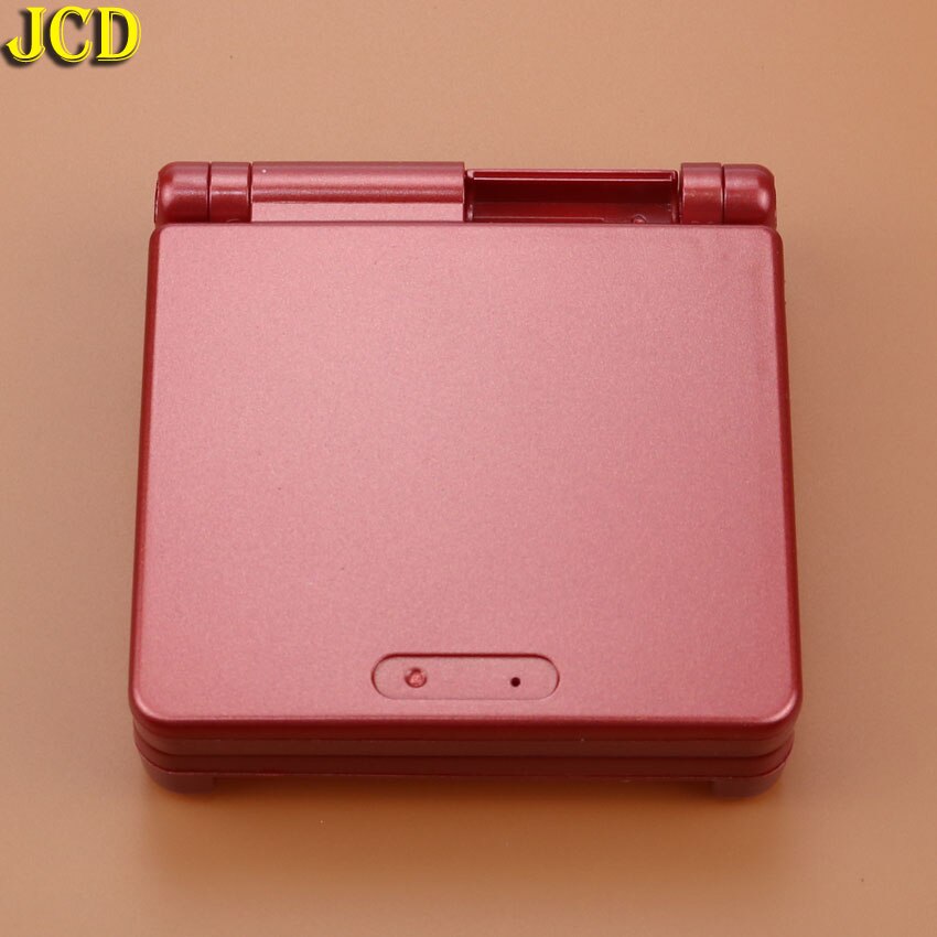 JCD-funda completa de edición limitada para Nintendo Game Boy Advance SP, carcasa completa para consola de juegos GBA SP, 1 ud.: Red