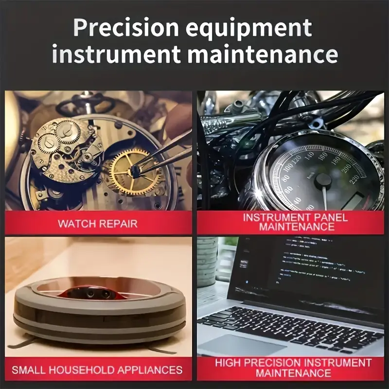 11 Stuks Mini Precisie Schroevendraaier Set, Kleine Schroevendraaier Set Voor Elektronica, Speelgoed, Computer, Horloge Reparatie, Upgrade Rode Doos Stoer