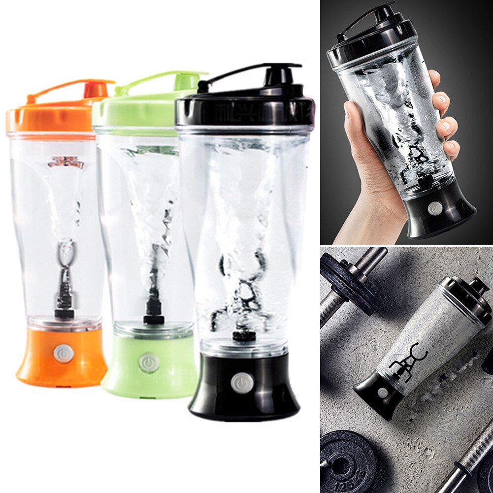 350Ml Automatische Shaker Fles Mengen Fles Sport Shaker Zelf Roeren Mok Draagbare Milkshake Elektrische Schudden Cup