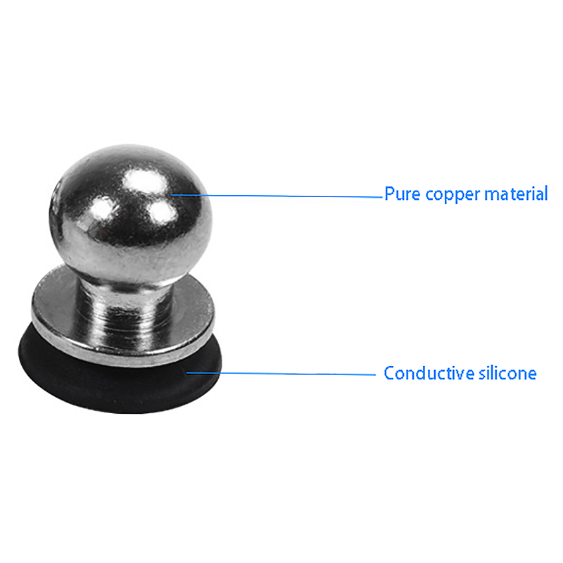 Mobiltelefon spil joystick bærbar sucker rocker rund mini controller knap
