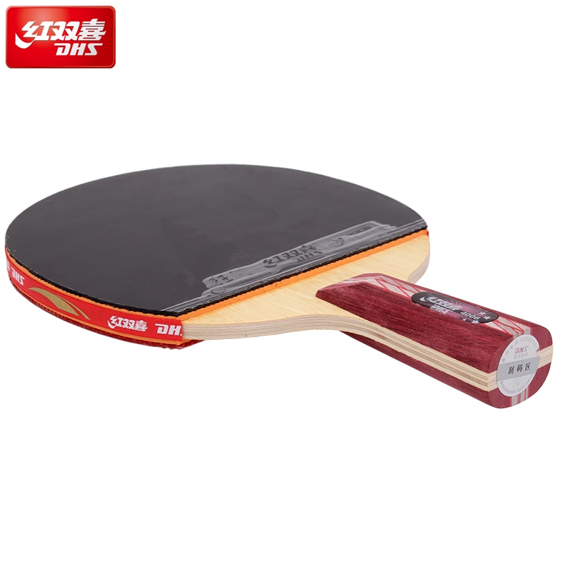 Original Dhs Table Tennis Racket 4002 4006 Ping Pong Paddle Table Tennis Racquet Indoo Sport bat with ball