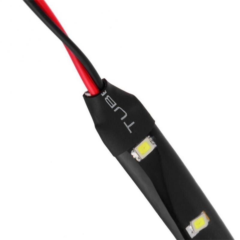 30Cm 12V 15 Leds Auto Auto Motorfiets Waterdichte Strip Lamp Flexibele Light Tv Desktop Scherm Backlight Tape Lamp strip Licht