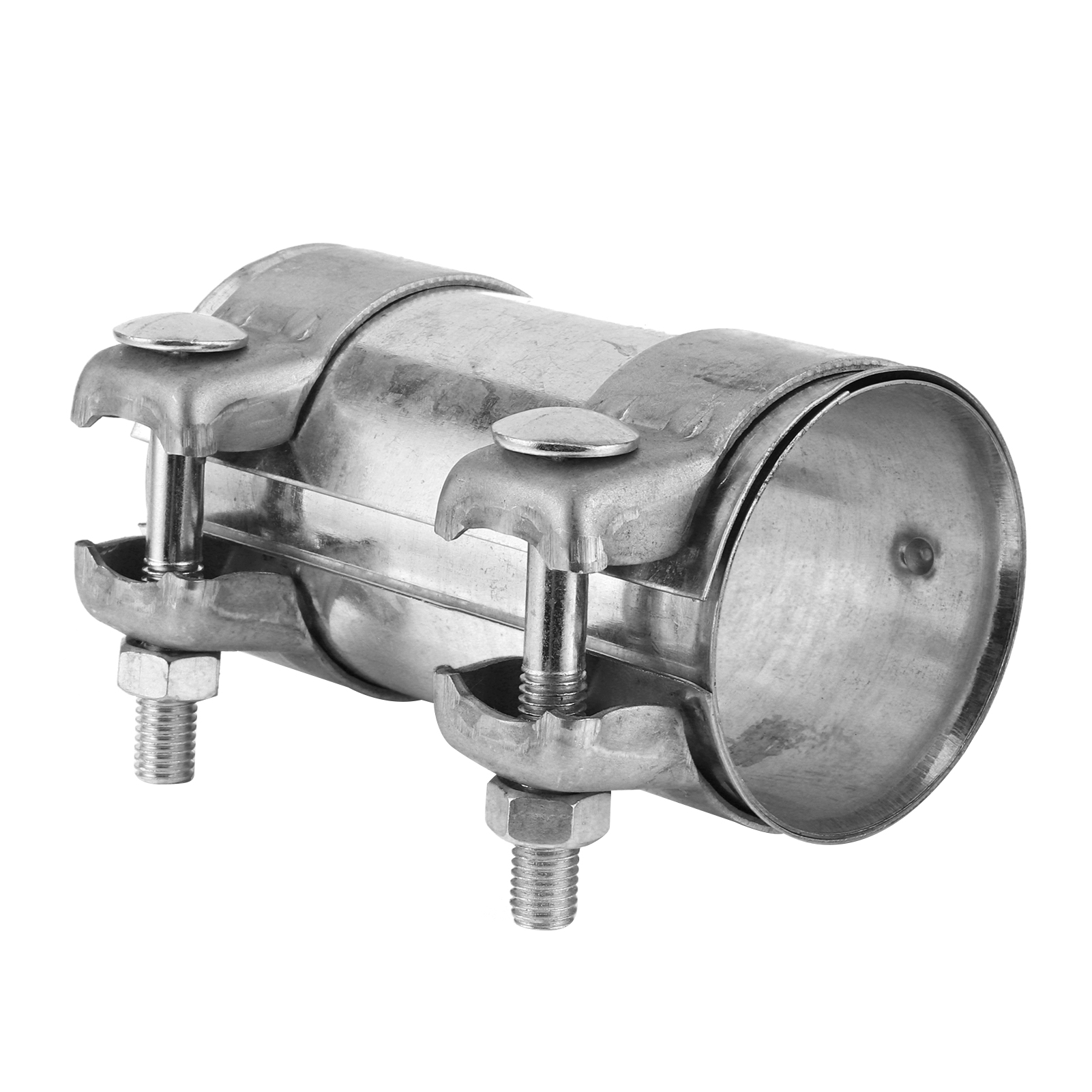 2.5in Exhaust Pipe Coupling Connector Double Clamp Tube Joiner Universal Accessory for Car parts