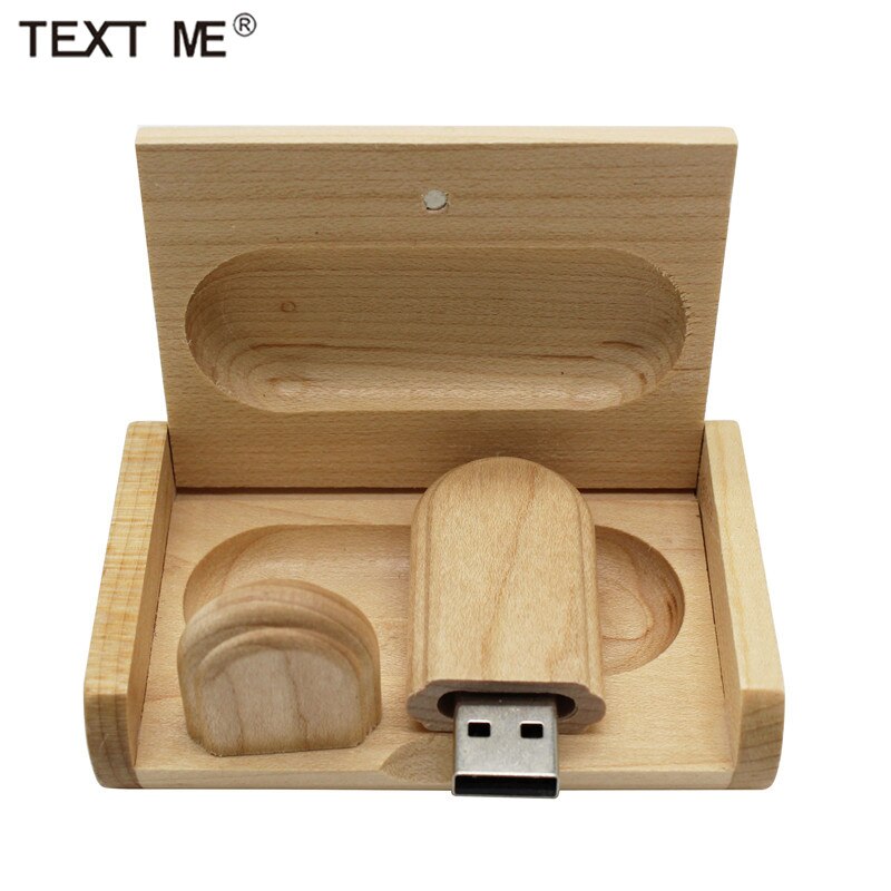 Pendrive usb de madera de arce con de logotipo, pendrive usb de 4 GB, 8 GB, 16 GB, 32 GB, 64 GB, usb 2,0, de fotografía