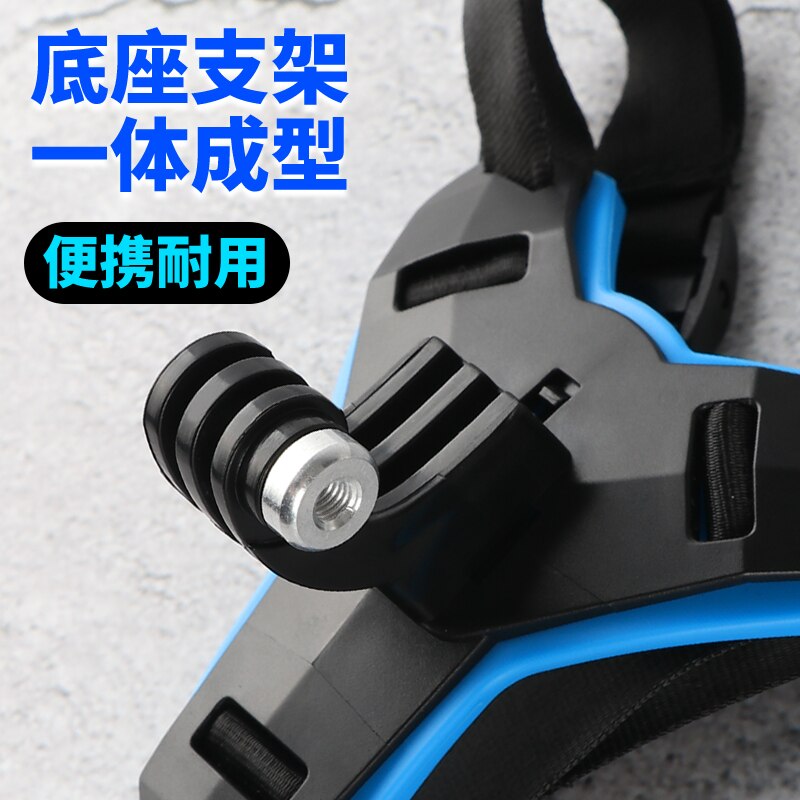 Clownfish Motorcycle Shots Full Face Helmet Chin Stand Mount Holder for GoPro Hero 8/7/54 Xiaomi Yi 4k Action Camera Accessories