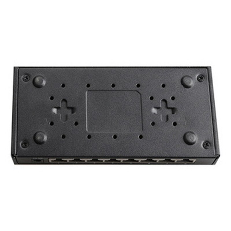 Splitter Ethernet 8-Port RJ45 Gigabit Anti-ekranowanie wskaźnik LED przełącznik sieciowy dla Monitor Router PC