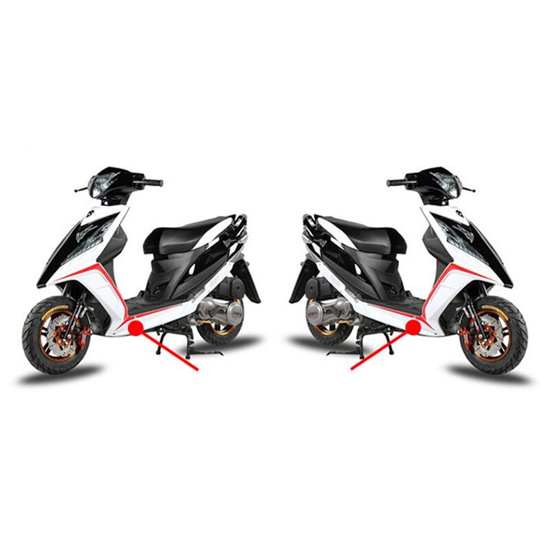 Juego de luces de advertencia para motocicleta, luz LED decorativa para proyector, alas de Ángel, sombra de fantasma Universal, ambiental, 1 Juego