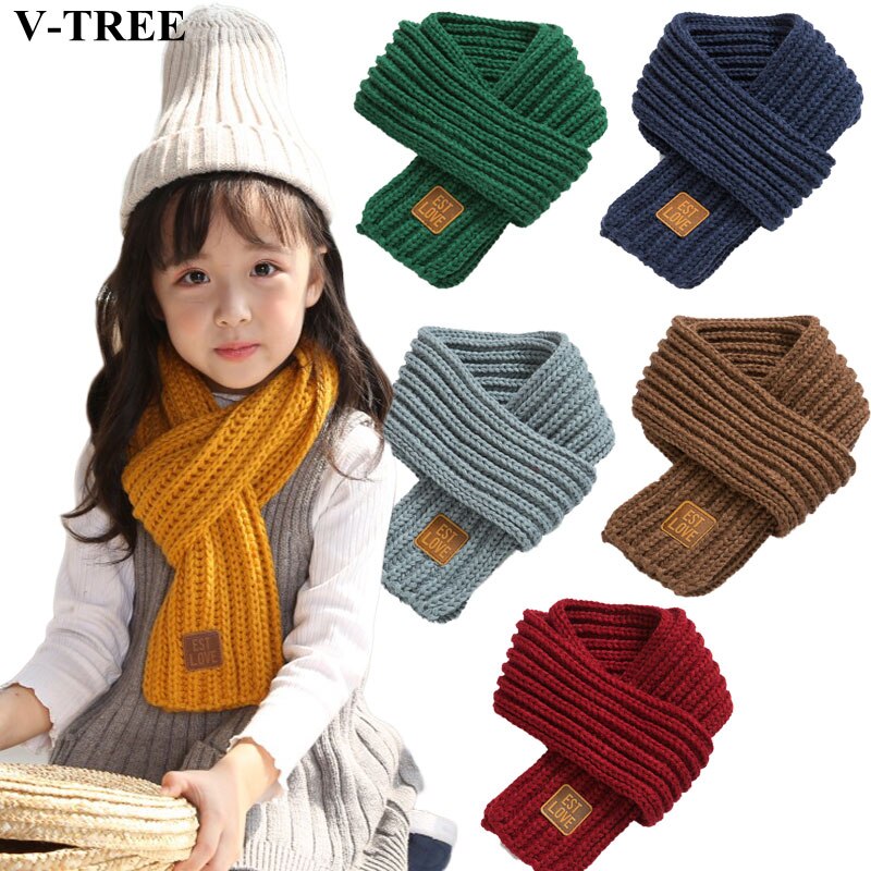 Pañuelos para niños, bufanda de cuello para bebés y niñas, bufanda suave Lisa para cuello, anillo de cuello elástico, bufanda para bebés, Invierno
