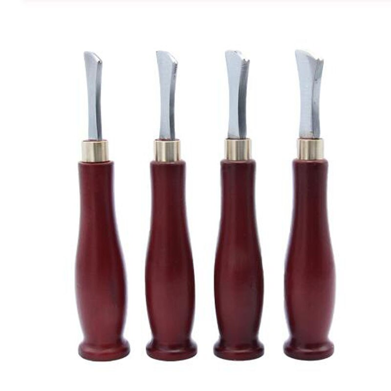 1.0-2.5 Mm Lederen Boog Rand Sector Ondiepe Groef Randen Koud En Warm Druk Lijn Punch Inbedding Draad Lederen ambachtelijke Gereedschappen