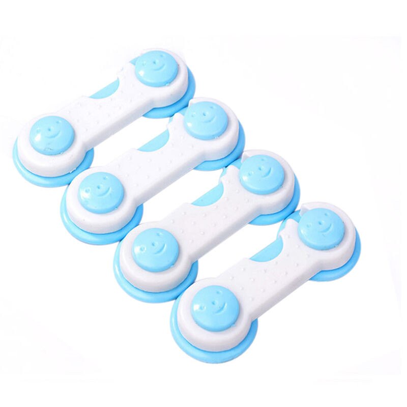 Candado Seguridad Para Ventanas Y Frigoríficos – Protege A Niños, Con Llave Y Cable De Acero, Color Blanco