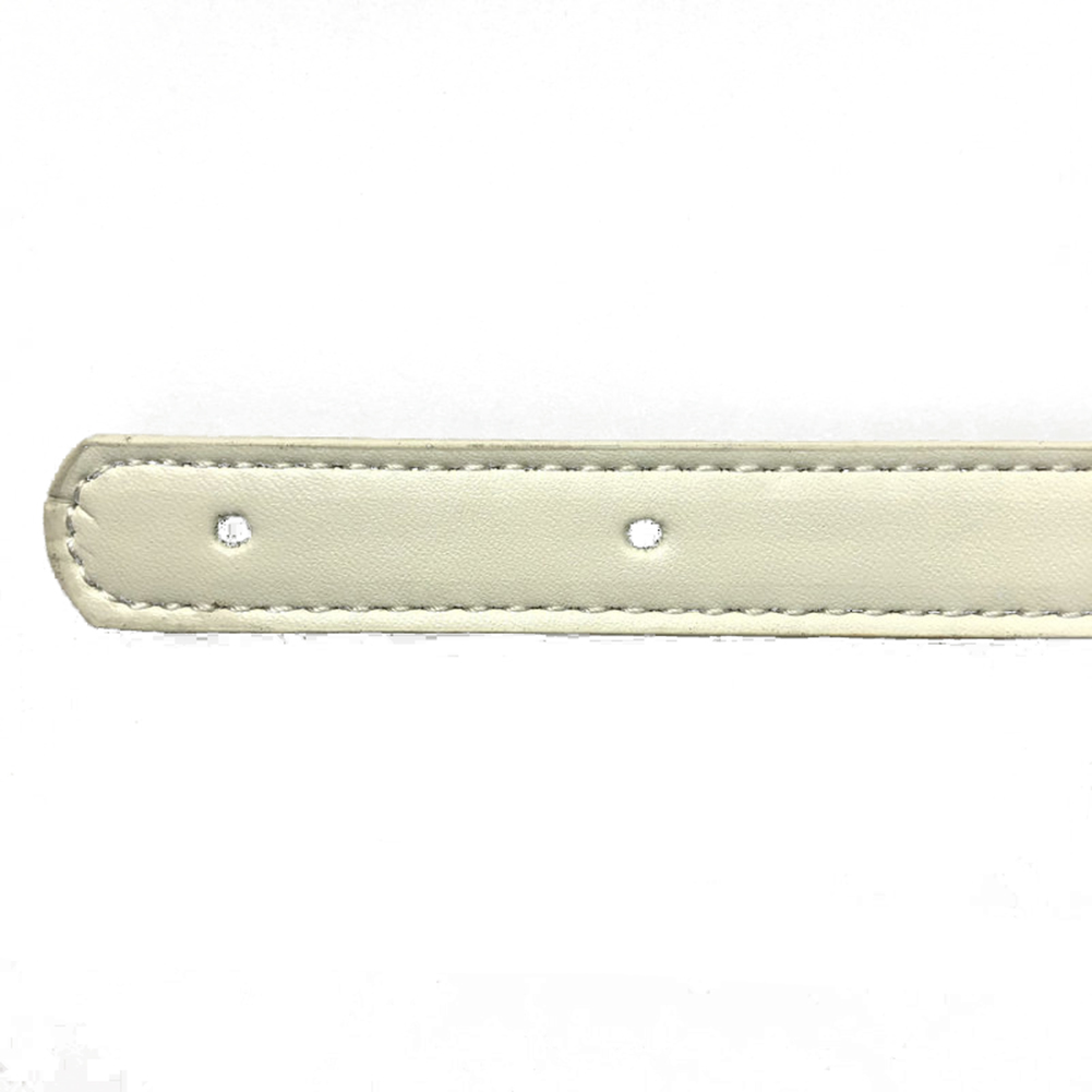 2pcs 62cm PU leather Bag Strap Handle Detachable Shoulder Bag Belt DIY Replacement strap for Handbag Band Handle Bag Accessories: White