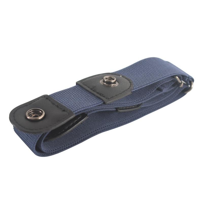 Cinturón Invisible elástico sin hebilla para hombre y mujer, para Vaqueros, Unisex, de , 1 Uds.