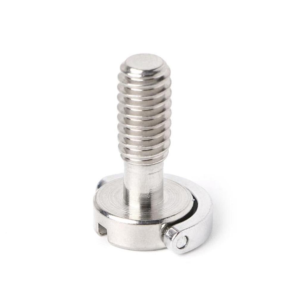 1/4-Inch Camera Schroef Staal Statiefkop Quick Gemonteerde Groef Snelle-Demontage Schroeven Woord Verlengd Plaat Schroeven w5M9