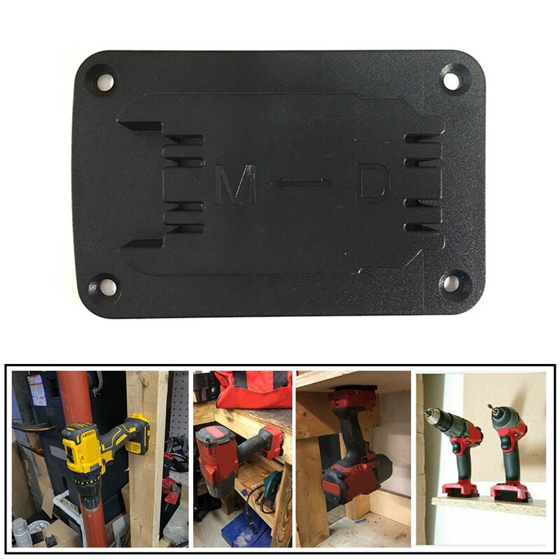 JABS 2X Power Tool Stand For Dewalt DCB Series Lithium Battery Holder For M18 18V Lithium Battery Fixed Seat Tool