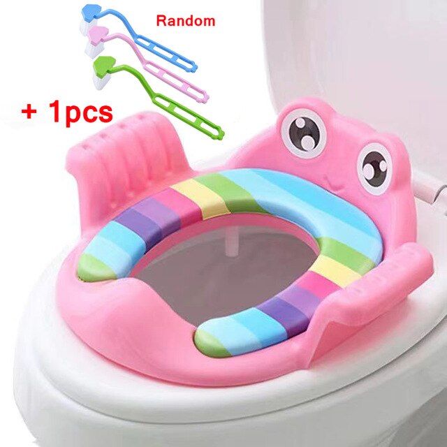 Baby Potje Wc Potty Seat Baby Wc Potje Kinderen Veilig Seat Portable Kids Outdoor Reizen Baby Potje Kussen: green