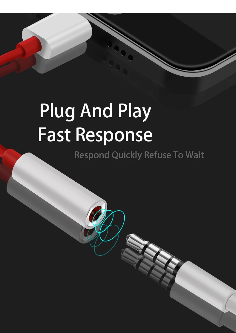 Câble d'origine Oneplus Type C vers 3,5 mm One Plus USB C à 3. Adaptateur audio 5 Jack Aux One plus 12 ouvert Nord CE 3 10 11 9t 9 Pro 8