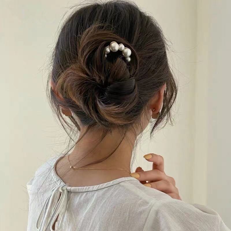 Vrouwen Mode Haar Stokken Big Imitatie Parels Haarspelden Haar Sieraden Bruids Haar Accessoires Bruiloft Kapsel Tools