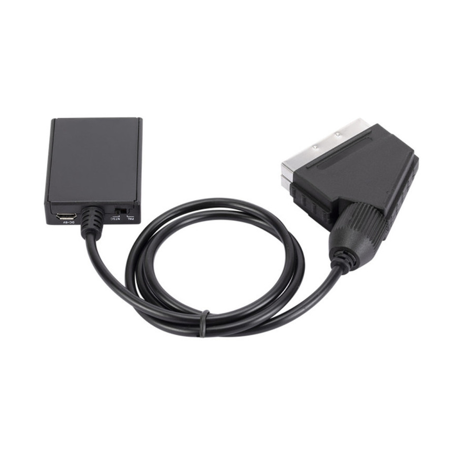Hdmi-Compatibel Scart Kabel Converter Professionele Video Audio Adapter Voor Hd Tv Dvd Game Accessoires Hd Naar Scart