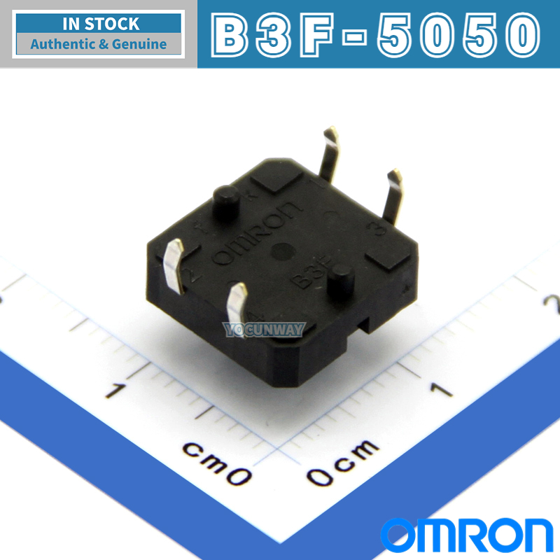 commutateur Tactile OMRON d'origine japonaise B3F-3100 3102 3120 3122 3125 3150 3152 3155 4000 4005 4050 4055 5000 5050