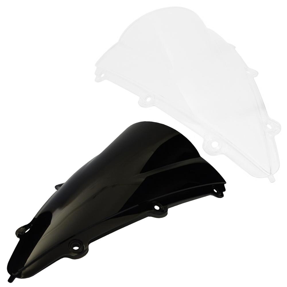 Double Bubble Front Windscreen Windshield Screen Fly Shield Wind Deflector For YAMAHA YZF-R1 YZF R1 YZFR1 RN12 2004 2005 2006