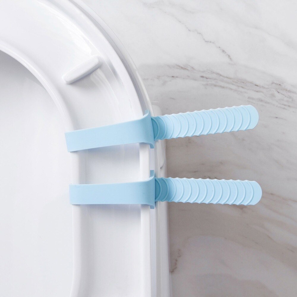 Silikon Wc Sitz Klappe Griff Anti-schmutzig Tragbare Toilette Deckel Zubehör kippen Abdeckung Griff Uncovery Deckel Gerät Schlecht Werkzeuge