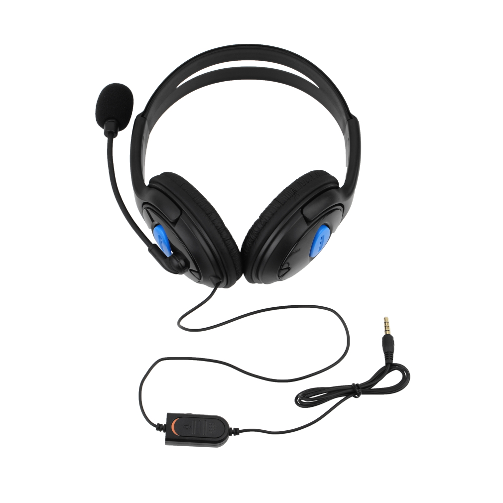 Wired Gaming Headset Koptelefoon Hoofdtelefoon met Microfoon Mic Stereo Avondmaal Bass voor Sony PS4 voor PlayStation 4 Gamers