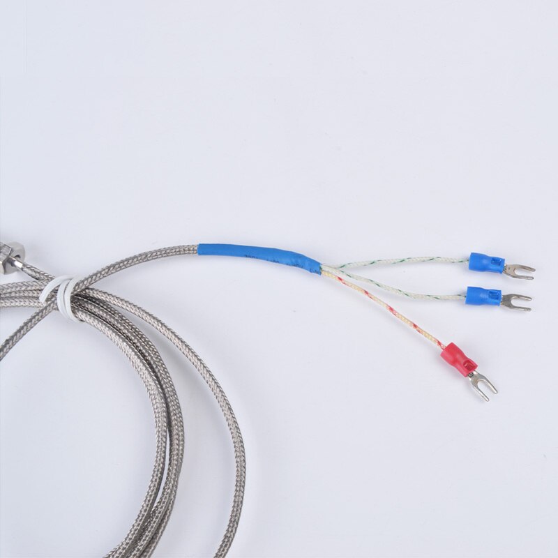 PT100 Screw Thermocouple M6 Screw PT100 Temperature Sensor PT100 Thread Thermal Resistance