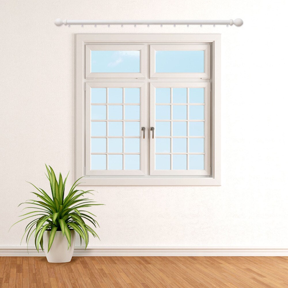 1 Pc Single Curtain Rod Mute Curtain Pole Curtain Pole Curtain Rod Home Curtain Rod for Bedroom Indoor Home Balcony