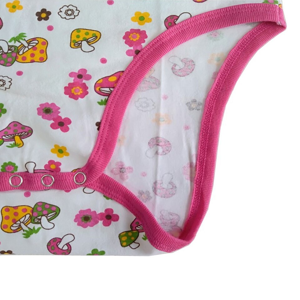Adulte bébé pyjamas ABDL adulte Onesie champignon impression à manches longues adulte body pour Couple pour adulte bébé fille