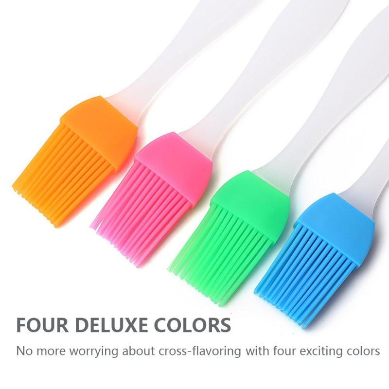 Silicone Basting Pastry Brush Oil Brushes Baking Bakeware Bread Cook Brushes BBQ Brush Kitchen Safety Baking Tools