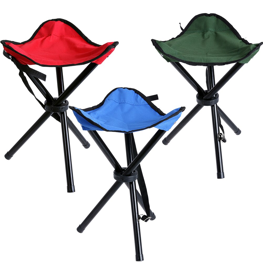 Portable Folding Camping Stool Aluminium Alloy Seat Chair Beach Chair For Outdoor Travel Beach Picnic Hiking Fishin