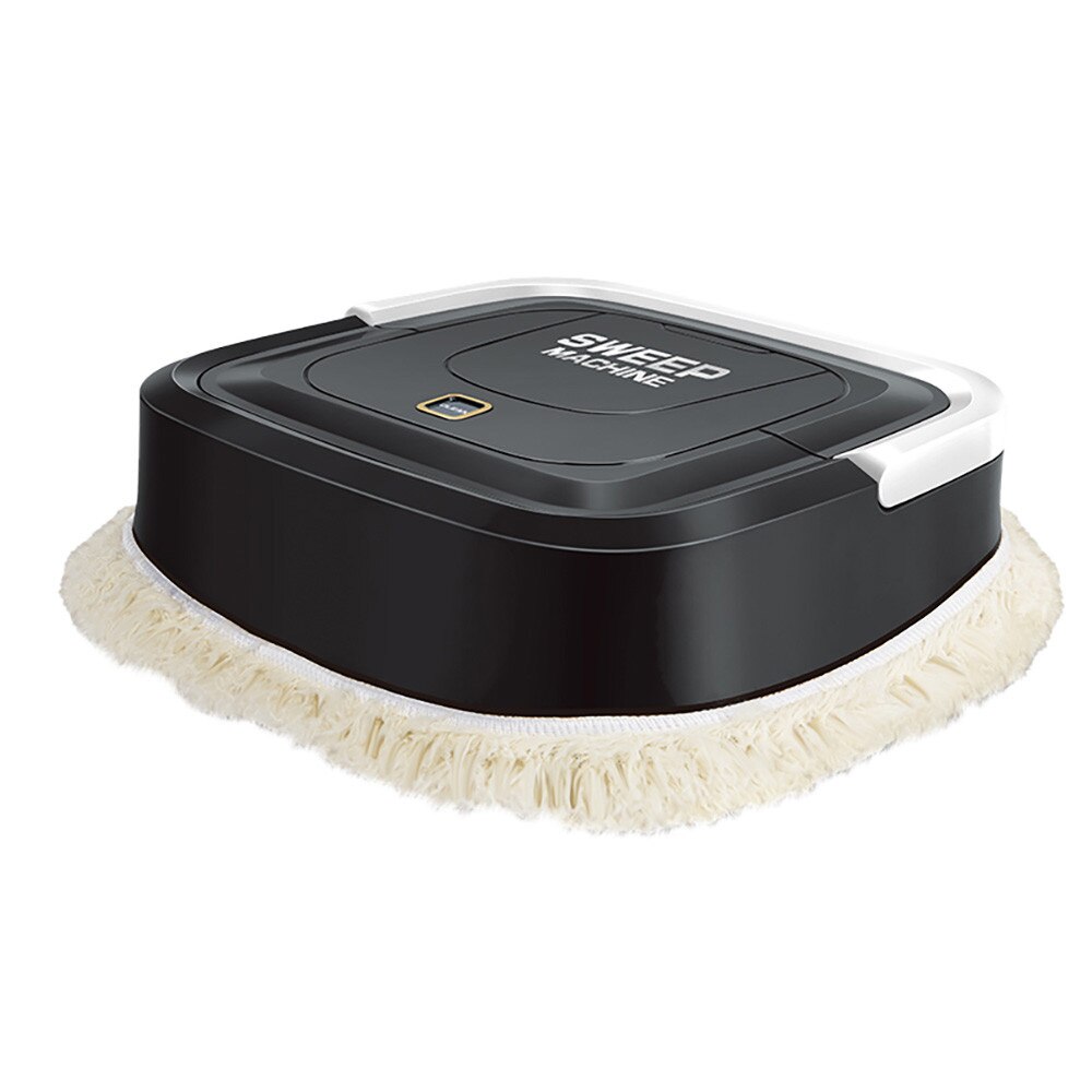 USB charging Intelligent Lazy Robot Wireless Vacuum Cleaner Sweeping Vaccum Cleaner Robots Carpet Household Cleaning Machine 1: Black