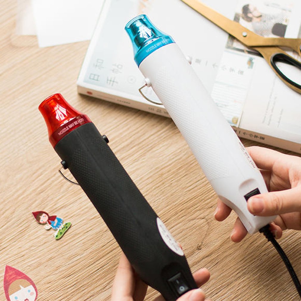 Mini luchtpistool thermostaat warmtepistool luchtblazer thermisch elektrisch gereedschap soldeerpistool warmtepistool voor zacht aardewerk doe-het-zelf gereedschap