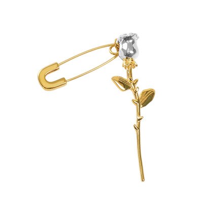 Edy 21SS S925 Ambush Gloeilamp Pin Oorbel Collection Metalen Logo Stud Oorbellen Voor Vrouwen Meisjes Partij Sieraden: R Single